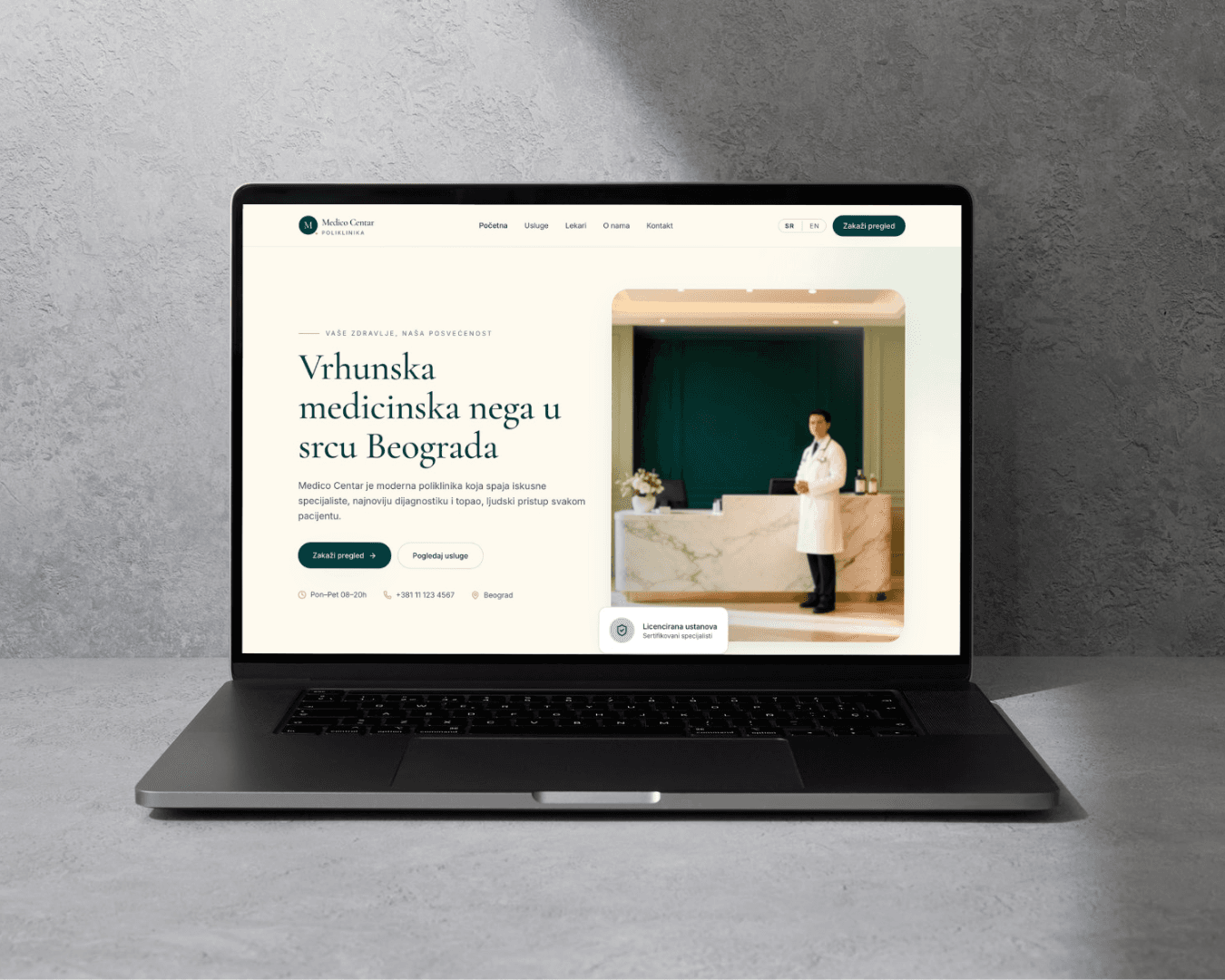 Medical Clinic Website